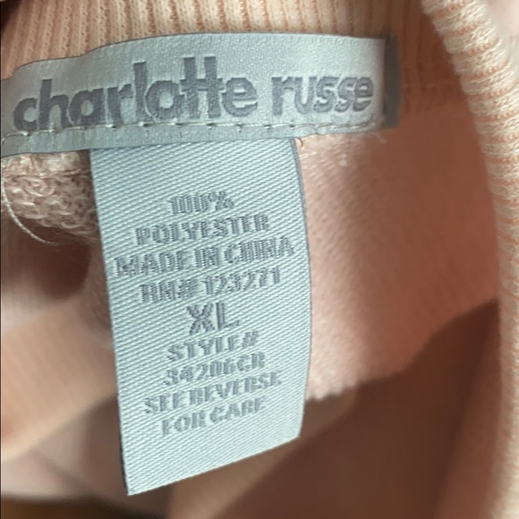 Light pink long sleeve and jogger set - Picture 3 of 8